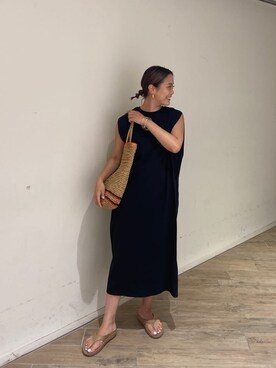 山下公留子さん（レディース・167cm）の夏コーディネート