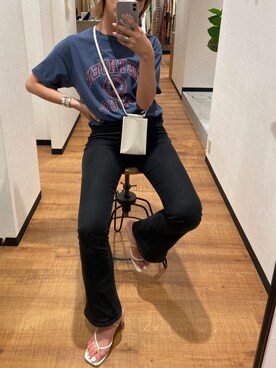 山下公留子さん(レディース・167cm)の夏コーディネート