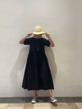 山下公留子さん(レディース・167cm)の夏コーディネート