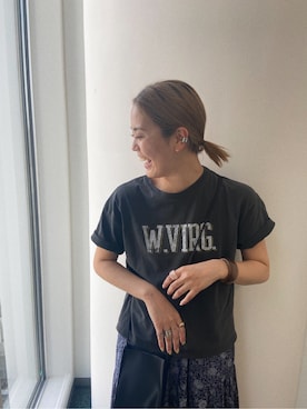 山下公留子さん（レディース・167cm）の春コーディネート