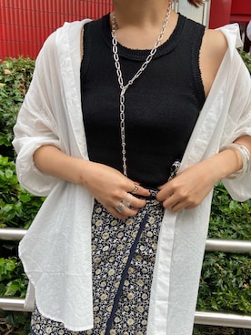 山下公留子さん（レディース・167cm）の夏コーディネート