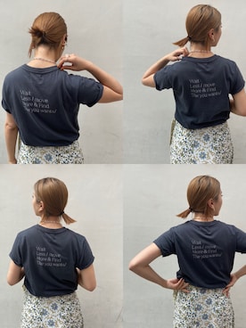 山下公留子さん（レディース・167cm）の春コーディネート