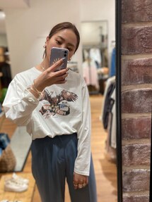 ハイウエストカラータックパンツ｜アングリッド（Ungrid