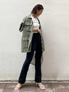 山下公留子さん（レディース・167cm）の夏コーディネート