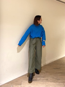 山下公留子さん(レディース・167cm)の秋コーディネート