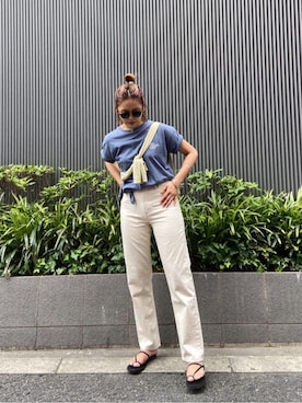 山下公留子さん（レディース・167cm）の夏コーディネート