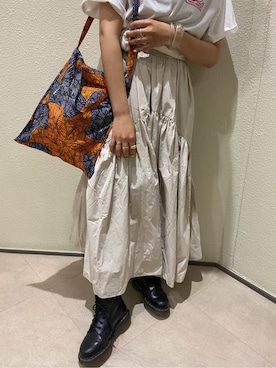 山下公留子さん（レディース・167cm）の夏コーディネート