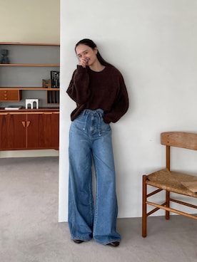 関 侑梨乃さん(レディース・156cm)の夏コーディネート