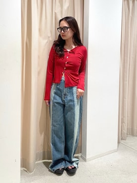 関 侑梨乃さん(レディース・156cm)の夏コーディネート