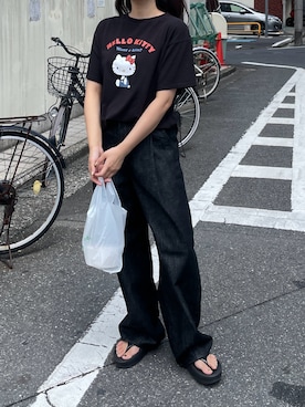 関 侑梨乃さん（レディース・156cm）の夏コーディネート