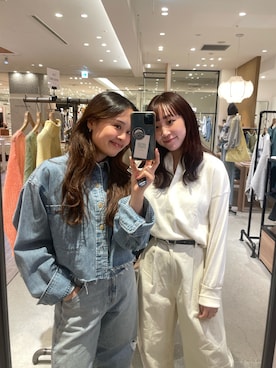 関 侑梨乃さん(レディース・156cm)の冬コーディネート