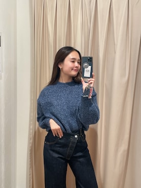 関 侑梨乃さん(レディース・156cm)の冬コーディネート