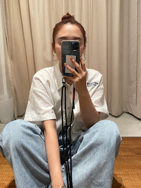 関 侑梨乃さん（レディース・156cm）の夏コーディネート