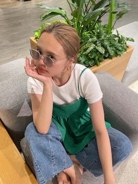 関 侑梨乃さん（レディース・156cm）の春コーディネート