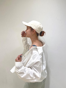 関 侑梨乃さん（レディース・156cm）の春コーディネート