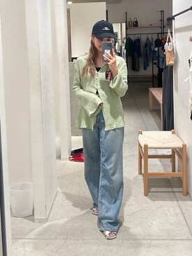 関 侑梨乃さん（レディース・156cm）の夏コーディネート