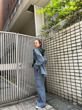 関 侑梨乃さん(レディース・156cm)の夏コーディネート