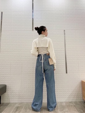 関 侑梨乃さん(レディース・156cm)の秋コーディネート