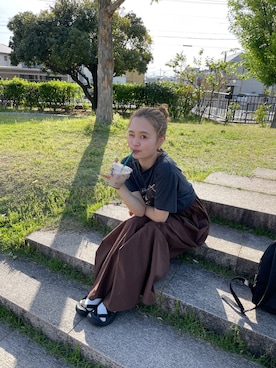 関 侑梨乃さん（レディース・156cm）の春コーディネート