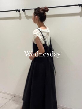 関 侑梨乃さん（レディース・156cm）の夏コーディネート