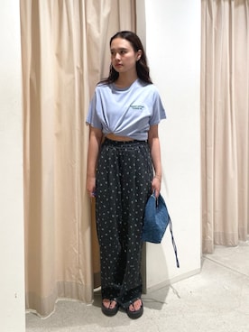 関 侑梨乃さん(レディース・156cm)の夏コーディネート