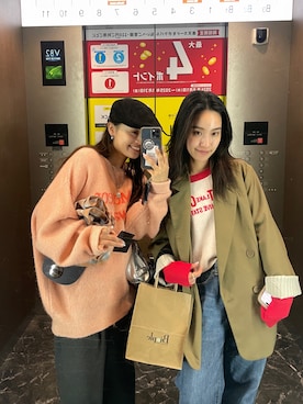 関 侑梨乃さん(レディース・156cm)の秋コーディネート