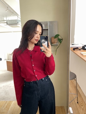 「Ungrid（アングリッド）のアイテム」を使った、関 侑梨乃さん（レディース・156cm）の夏コーディネート