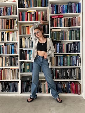 関 侑梨乃さん(レディース・156cm)の夏コーディネート