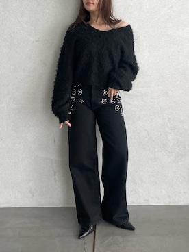 関 侑梨乃さん(レディース・156cm)の秋コーディネート