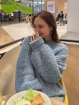 関 侑梨乃さん（レディース・156cm）の冬コーディネート