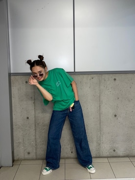 関 侑梨乃さん（レディース・156cm）の夏コーディネート