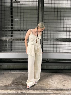 関 侑梨乃さん(レディース・156cm)の春コーディネート