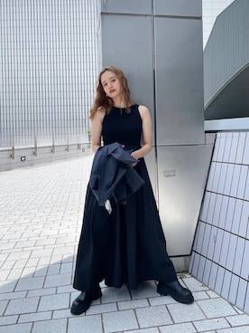 関 侑梨乃さん（レディース・156cm）の春コーディネート