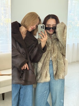 関 侑梨乃さん(レディース・156cm)の秋コーディネート