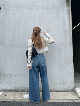 関 侑梨乃さん（レディース・156cm）の秋コーディネート