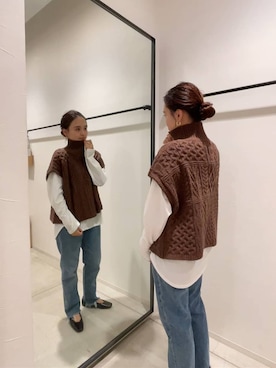 「綺麗めコーデ」｜「アイテム（その他シューズ）」を使った、関 侑梨乃さん（レディース・156cm）の秋コーディネート