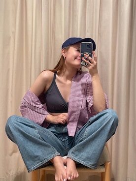 関 侑梨乃さん（レディース・156cm）の春コーディネート