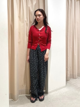 関 侑梨乃さん(レディース・156cm)の夏コーディネート