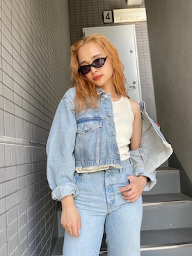 関 侑梨乃さん(レディース・156cm)の夏コーディネート