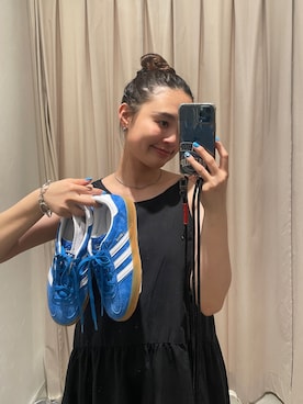 関 侑梨乃さん（レディース・156cm）の春コーディネート