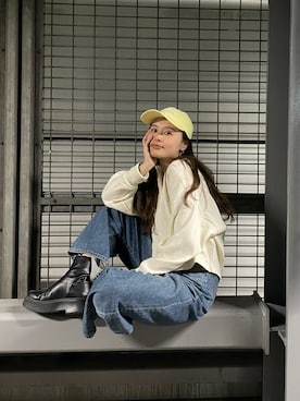 関 侑梨乃さん(レディース・156cm)の冬コーディネート