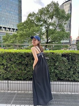 関 侑梨乃さん（レディース・156cm）の夏コーディネート