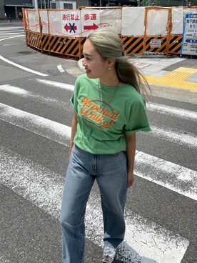 関 侑梨乃さん（レディース・156cm）の春コーディネート