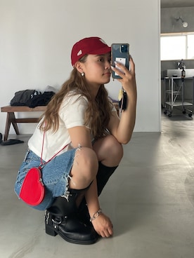 関 侑梨乃さん(レディース・156cm)の夏コーディネート