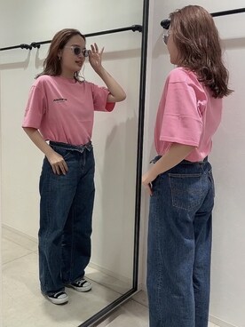 関 侑梨乃さん（レディース・156cm）の夏コーディネート