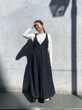 関 侑梨乃さん（レディース・156cm）の春コーディネート