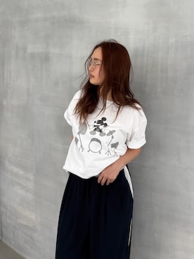 関 侑梨乃さん（レディース・156cm）の春コーディネート