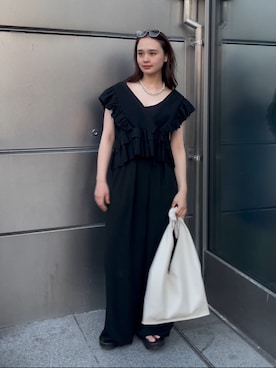関 侑梨乃さん(レディース・156cm)の春コーディネート