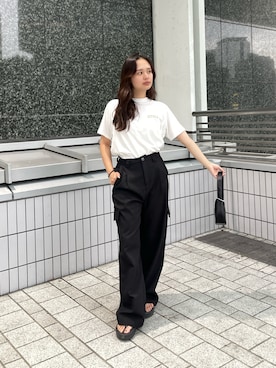 関 侑梨乃さん(レディース・156cm)の夏コーディネート
