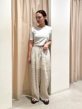 関 侑梨乃さん(レディース・156cm)の夏コーディネート